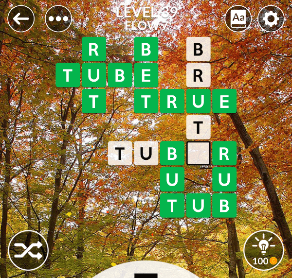 Wordscapes level 39