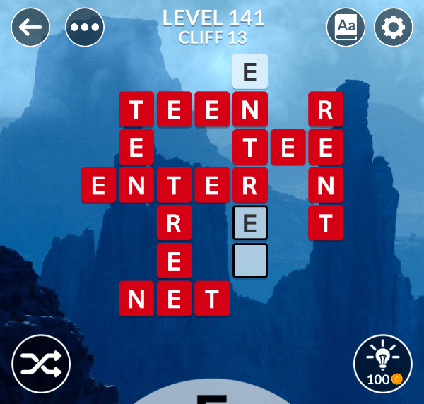 Wordscapes level 141