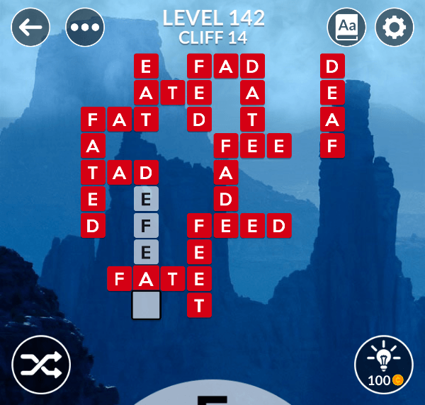 Wordscapes level 142